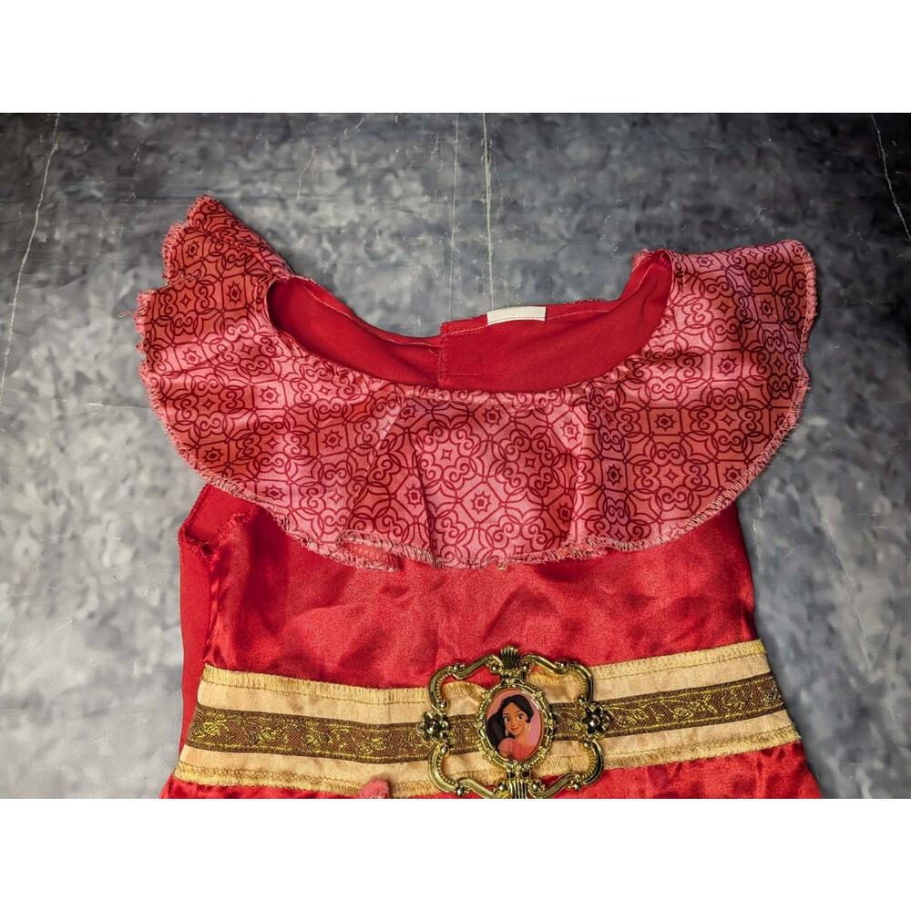 Disney Elena of Avalor Adventure Girls S 4-6 Halloween Costume Princess Dress - Picture 3 of 7